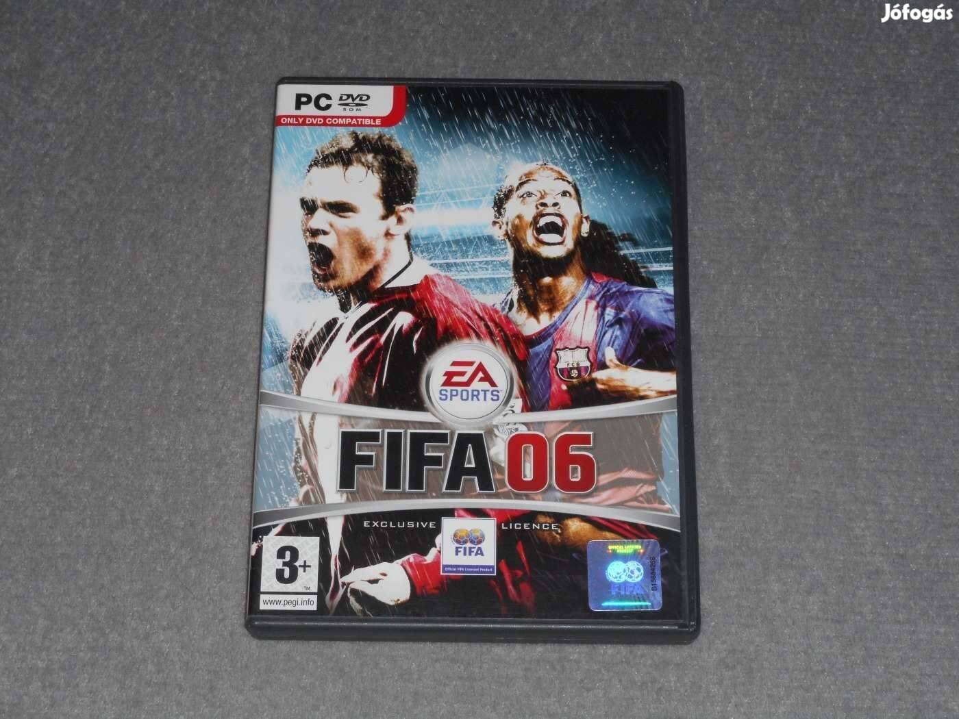 Fifa 06 Magyar nyelvű! Számítógépes PC játék, Ritka!