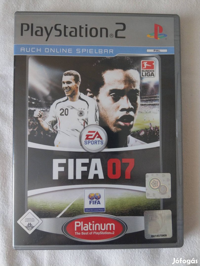 Fifa 07 PS2 játék (francia nyelvű!!!)