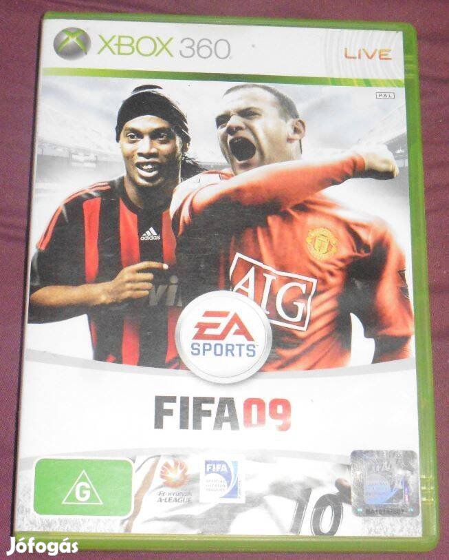 Fifa 09. Angol nyelvű Gyári Xbox 360 Játék Akár Féláron