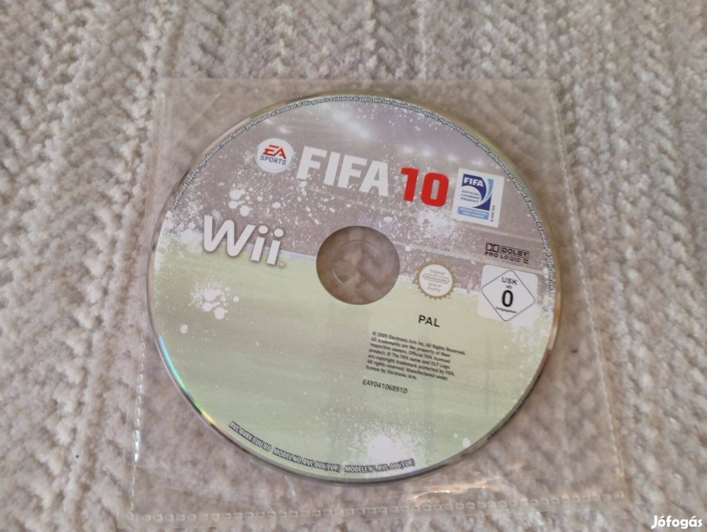 Fifa 10 eredeti Nintendo Wii játék
