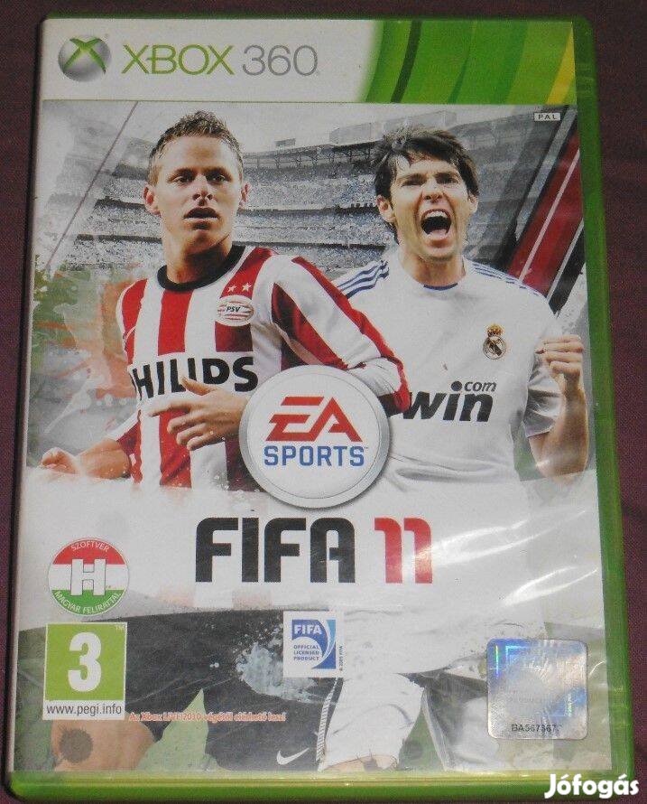 Fifa 11. Magyar nyelvű Gyári Xbox 360 Játék Akár Féláron