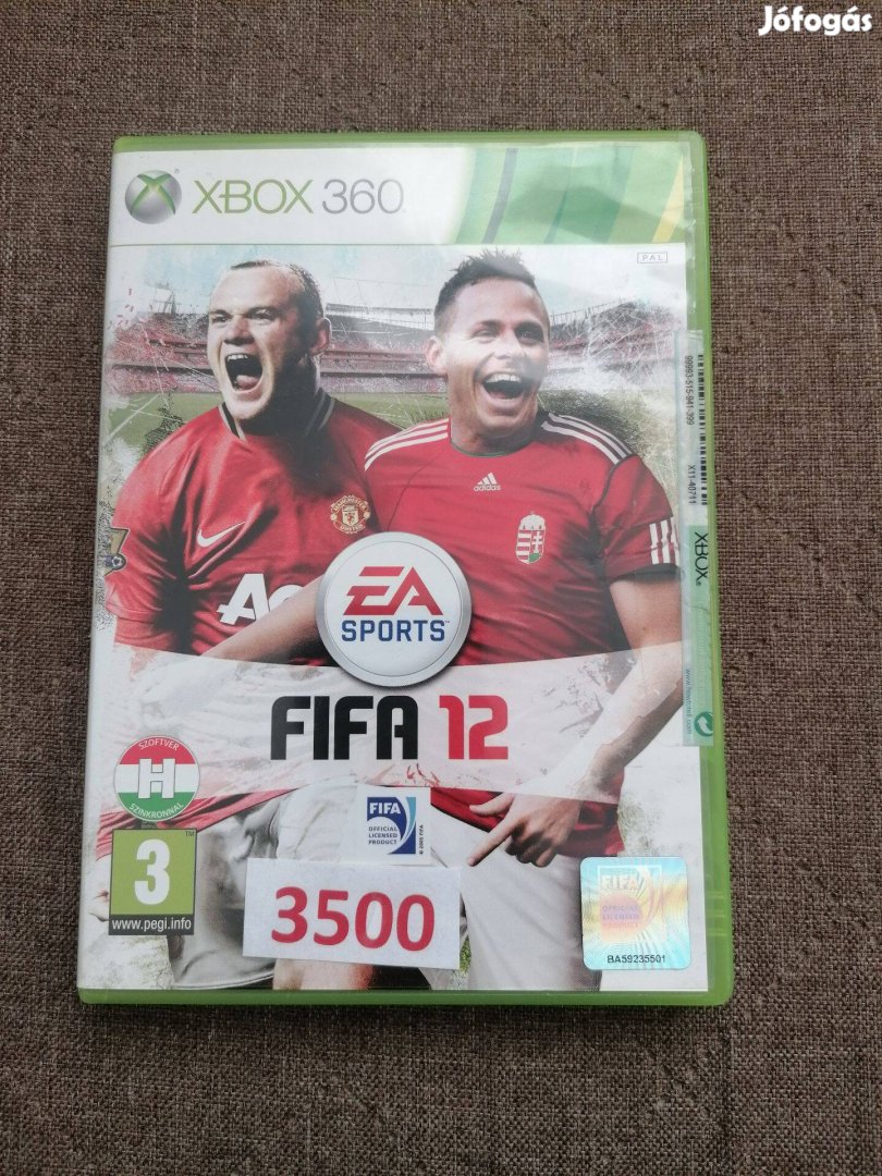 Fifa 12 Magyar Xbox 360 játék eladó!