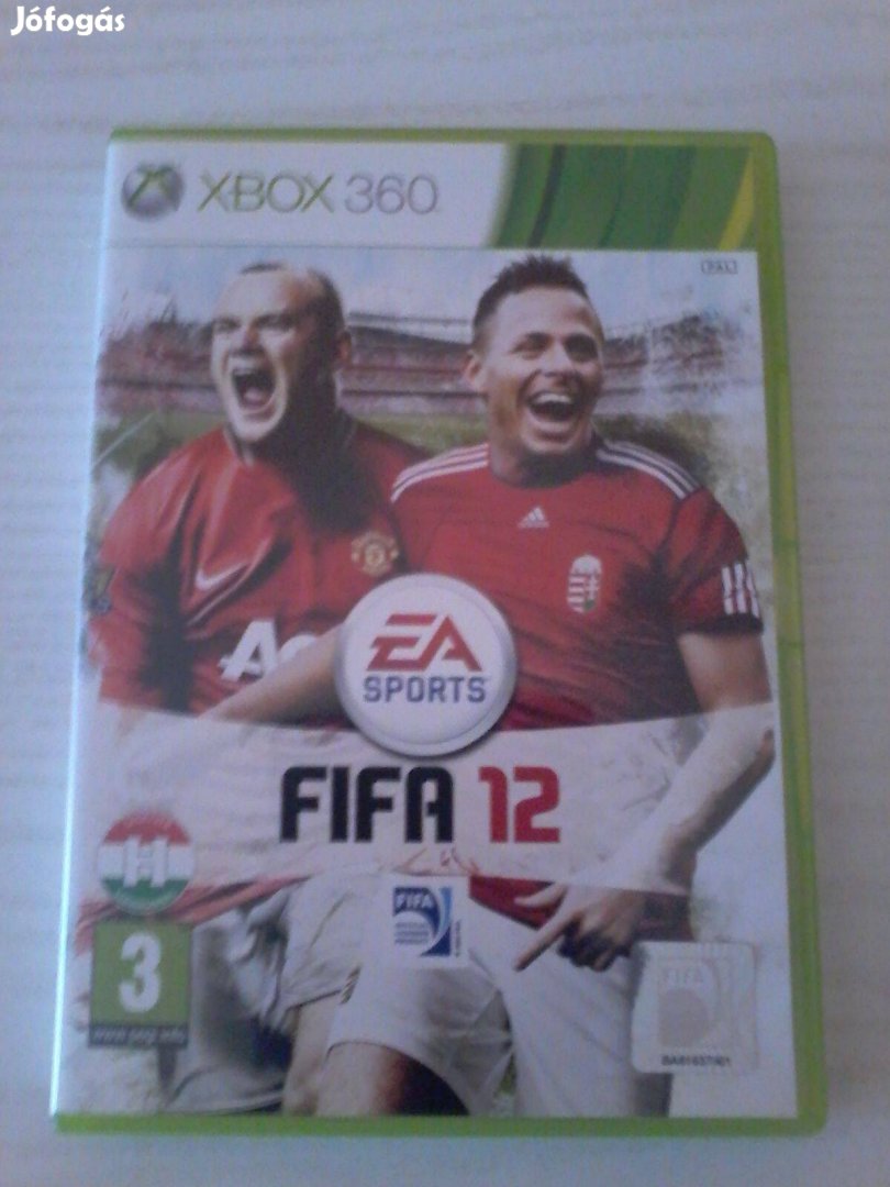 Fifa 12 Xbox 360 játék eladó.(nem postázom)