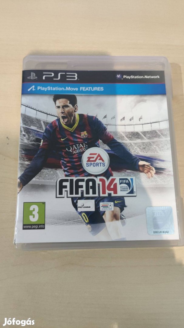 Fifa 14 PS3 játék (doboza törött)