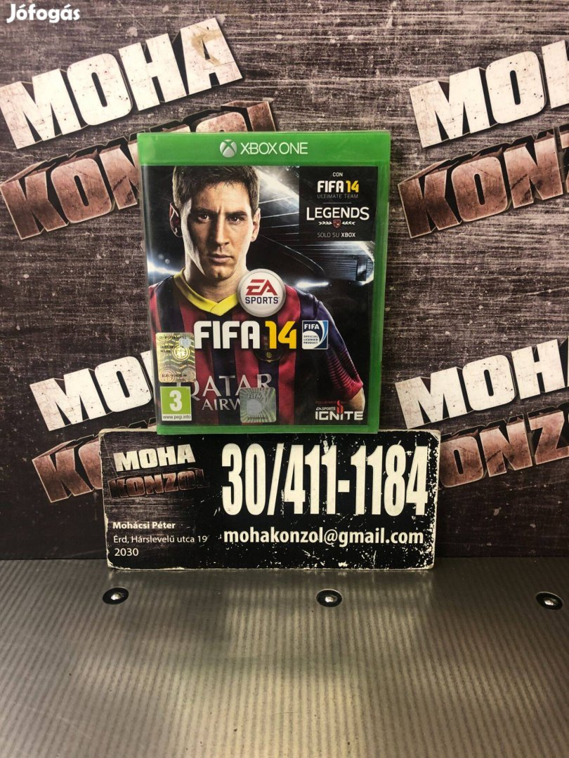 Fifa 14 Vadiúj,Bontatlan Xbox One
