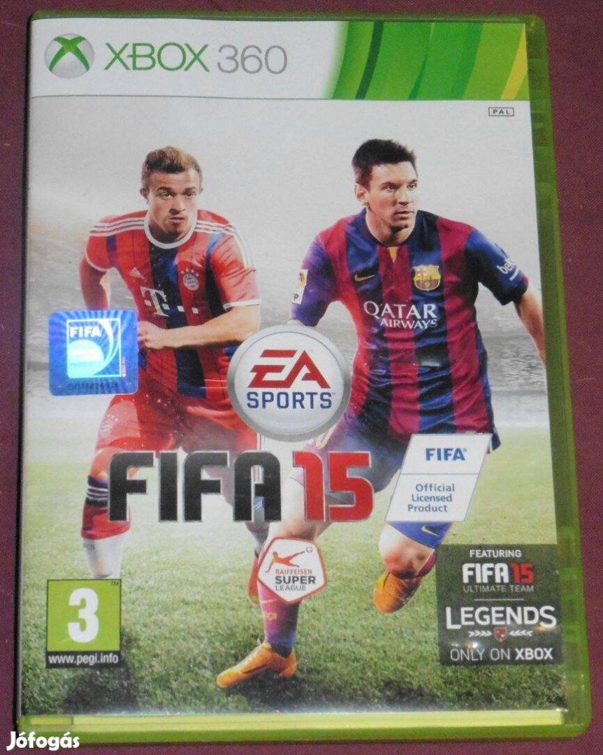 Fifa 15 Ultimate Edition Angol Nyelvű Gyári Xbox 360 Játék Akár Félár