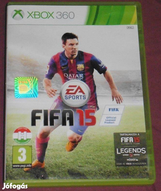 Fifa 15 Ultimate Edition Magyar Nyelvű Gyári Xbox 360 Játék Akár Félár