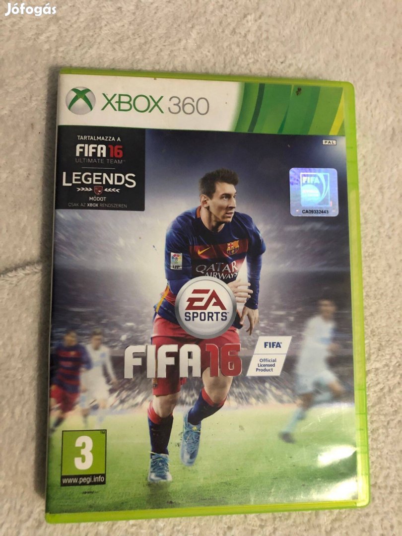 Fifa 16 Xbox 360 játék