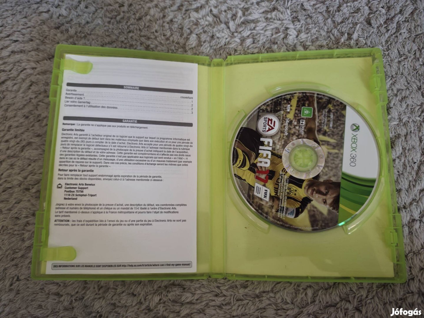 Fifa 17 Xbox 360 gyári játék Deluxe edition