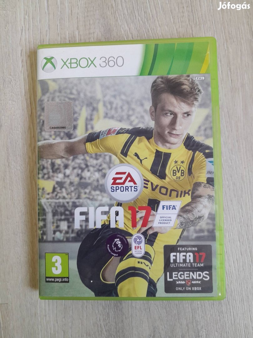 Fifa 17 Xbox 360 játék