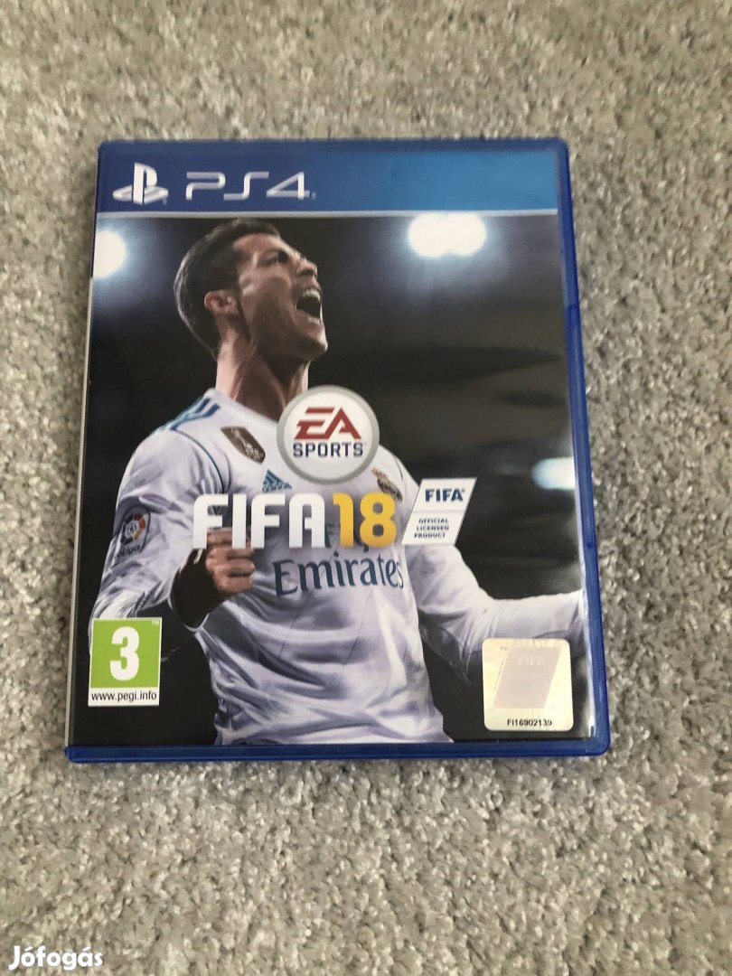 Fifa 18 PS4 játék