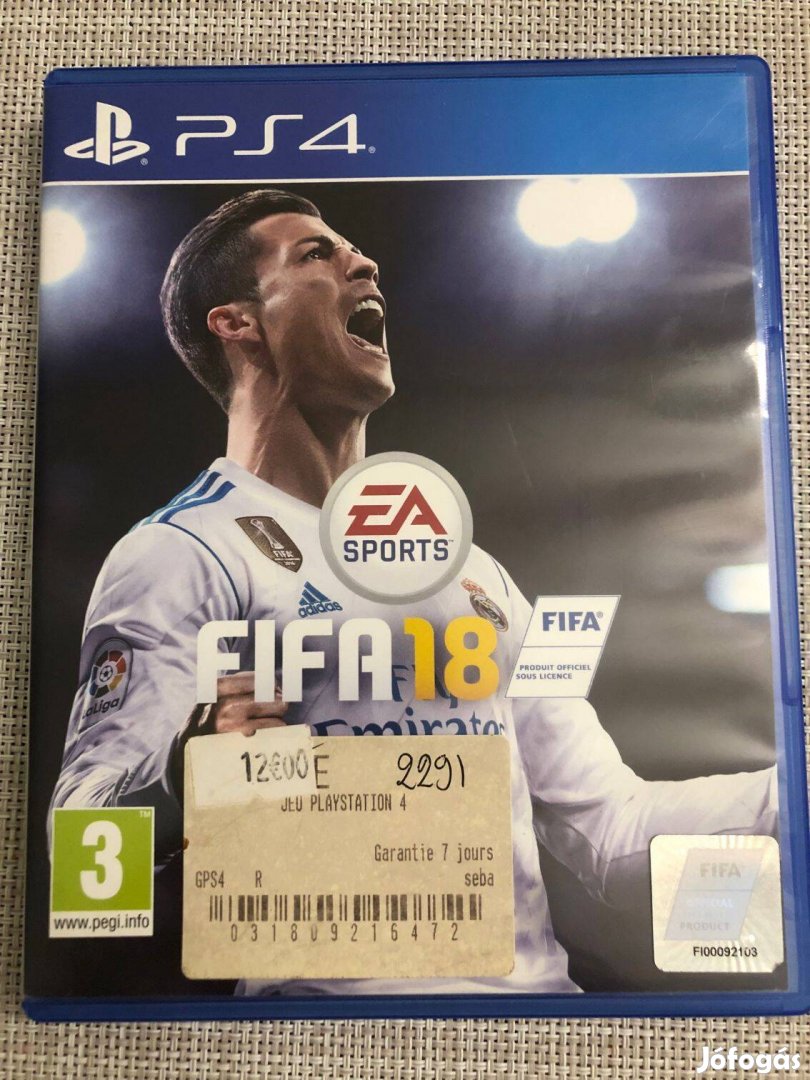 Fifa 18 Ps4 Playstation 4 játék