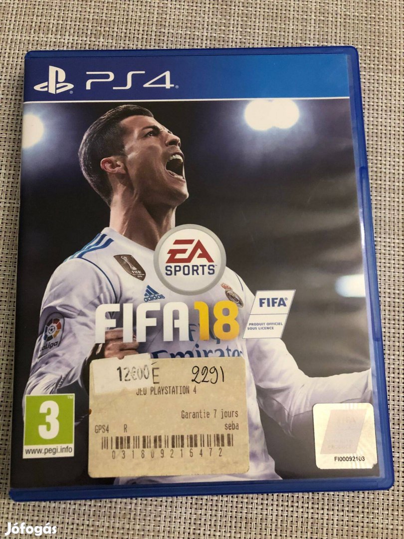 Fifa 18 Ps4 Playstation 4 játék