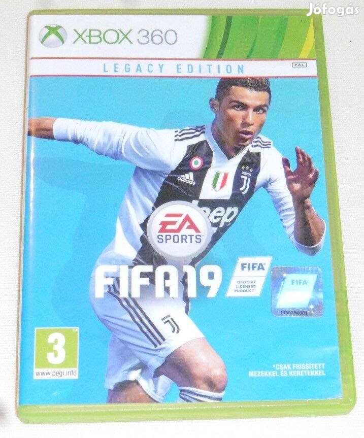 Fifa 19. Legacy Edition Gyári Xbox 360 Játék Akár Féláron