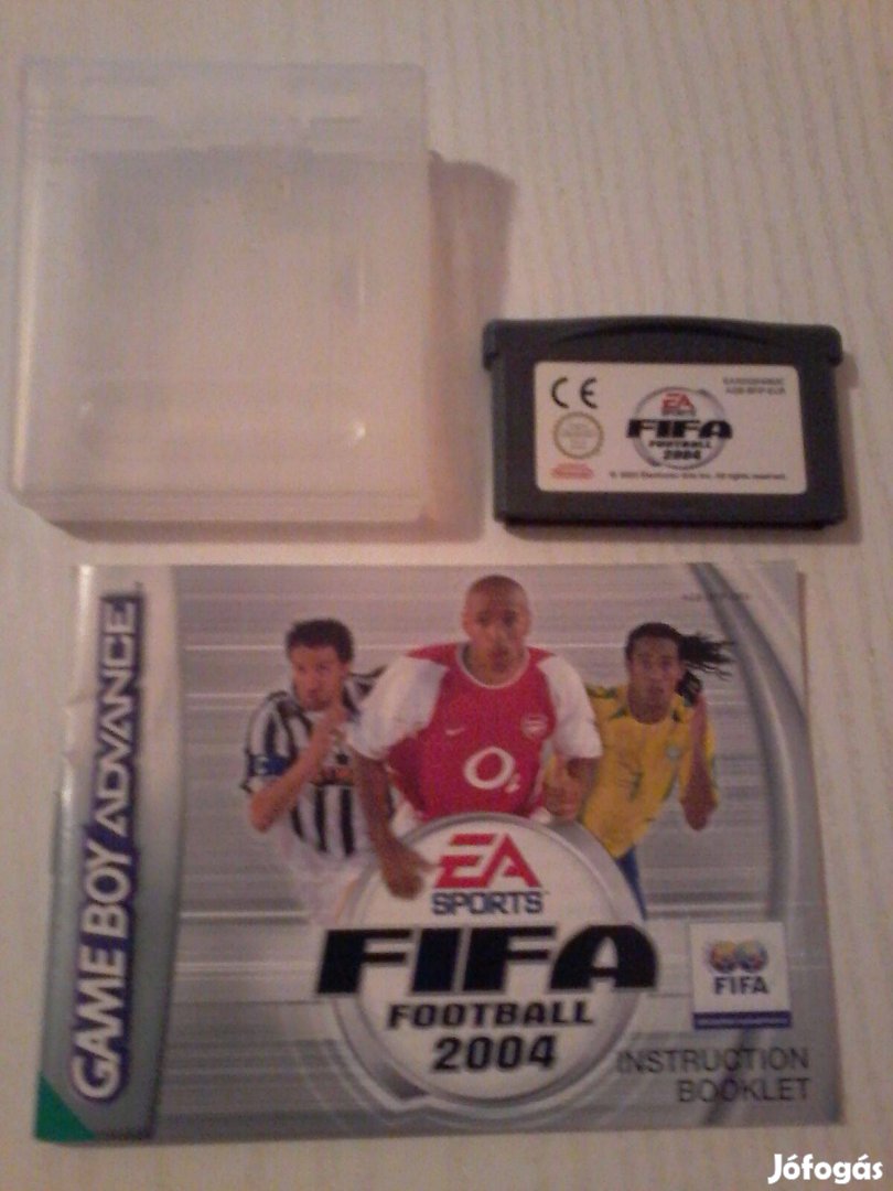 Fifa 2004 Gameboy játék eladó.(nem postázom)