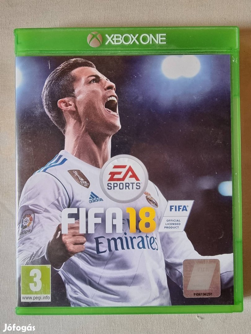 Fifa 2018 xbox one játék.