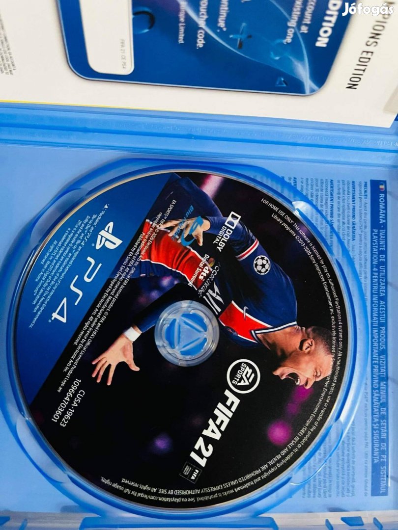 Fifa 21 CD - PS4 játék