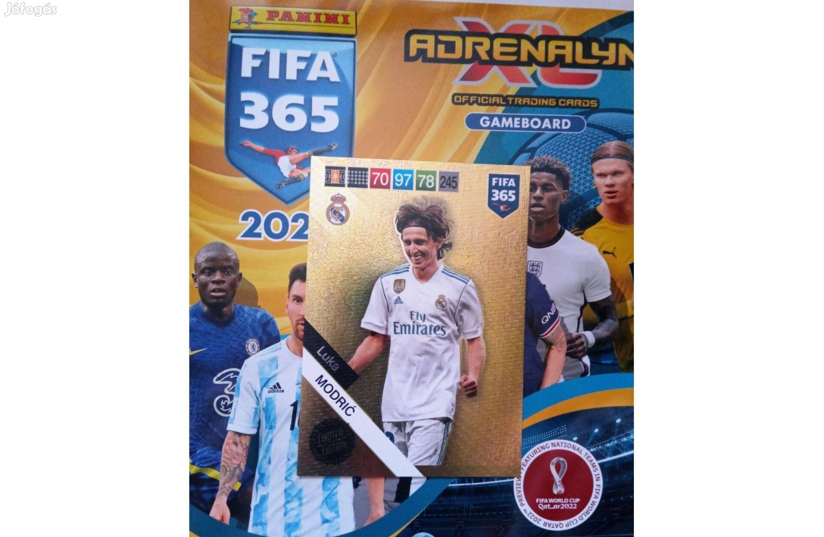 Fifa 365 2018-2019 Modric (Real Madrid) XXL Limited foci kártya