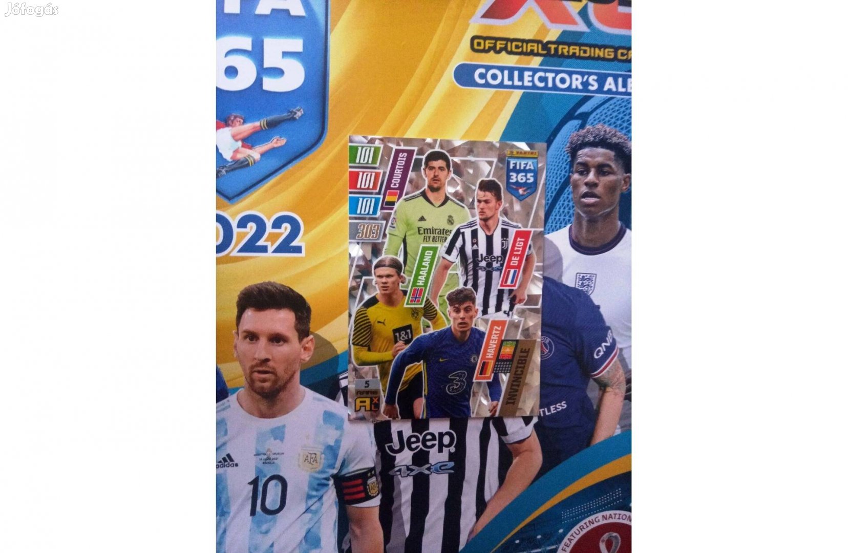 Fifa 365 2022 Adrenalyn Invincible kártya