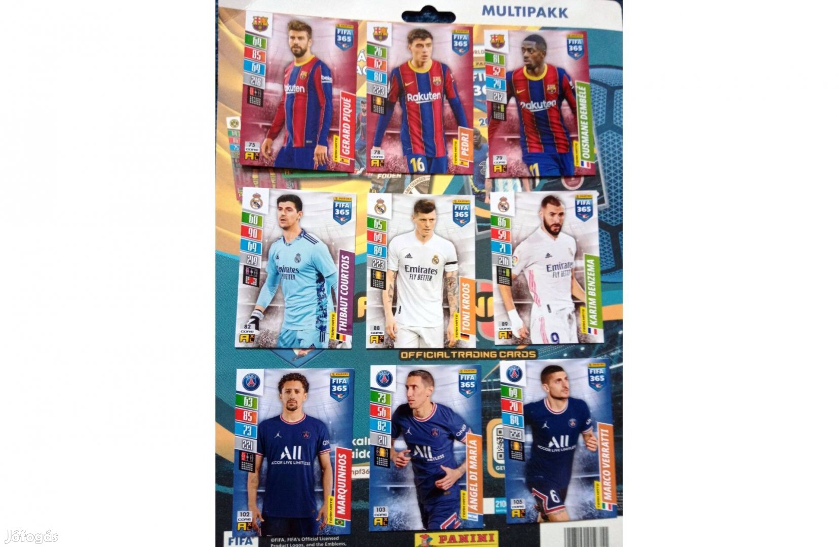 Fifa 365 2022 Adrenalyn Team Mate kártya