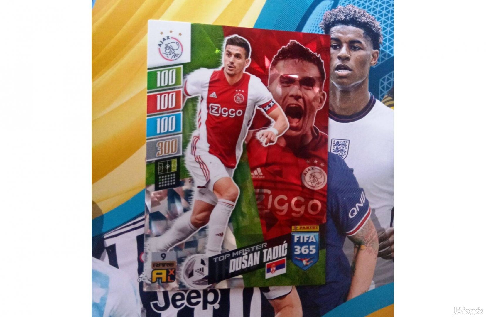 Fifa 365 2022 Adrenalyn Top Master Dusan Tadic kártya