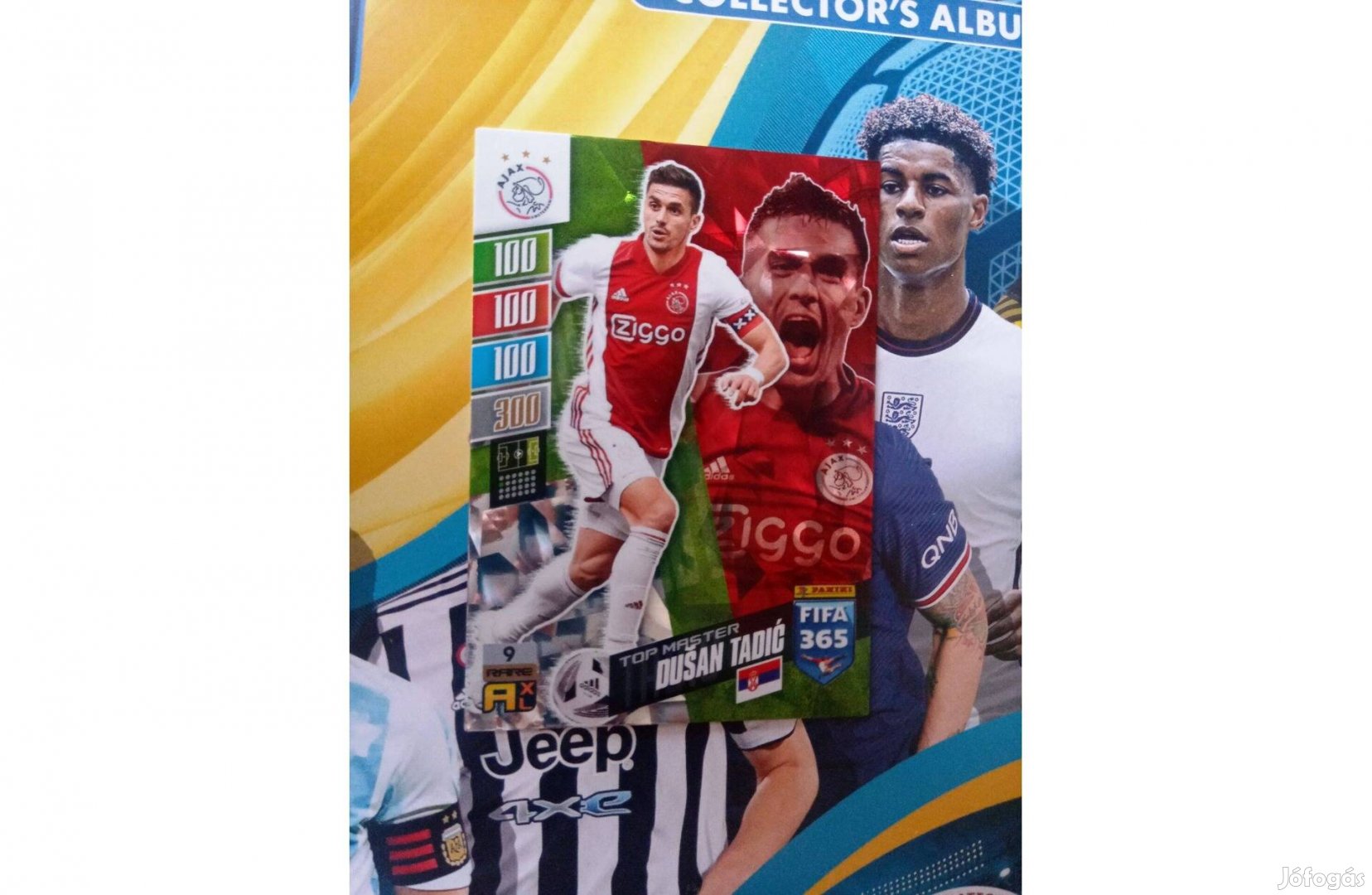 Fifa 365 2022 Adrenalyn Top Master Dusan Tadic kártya húsvéti akció