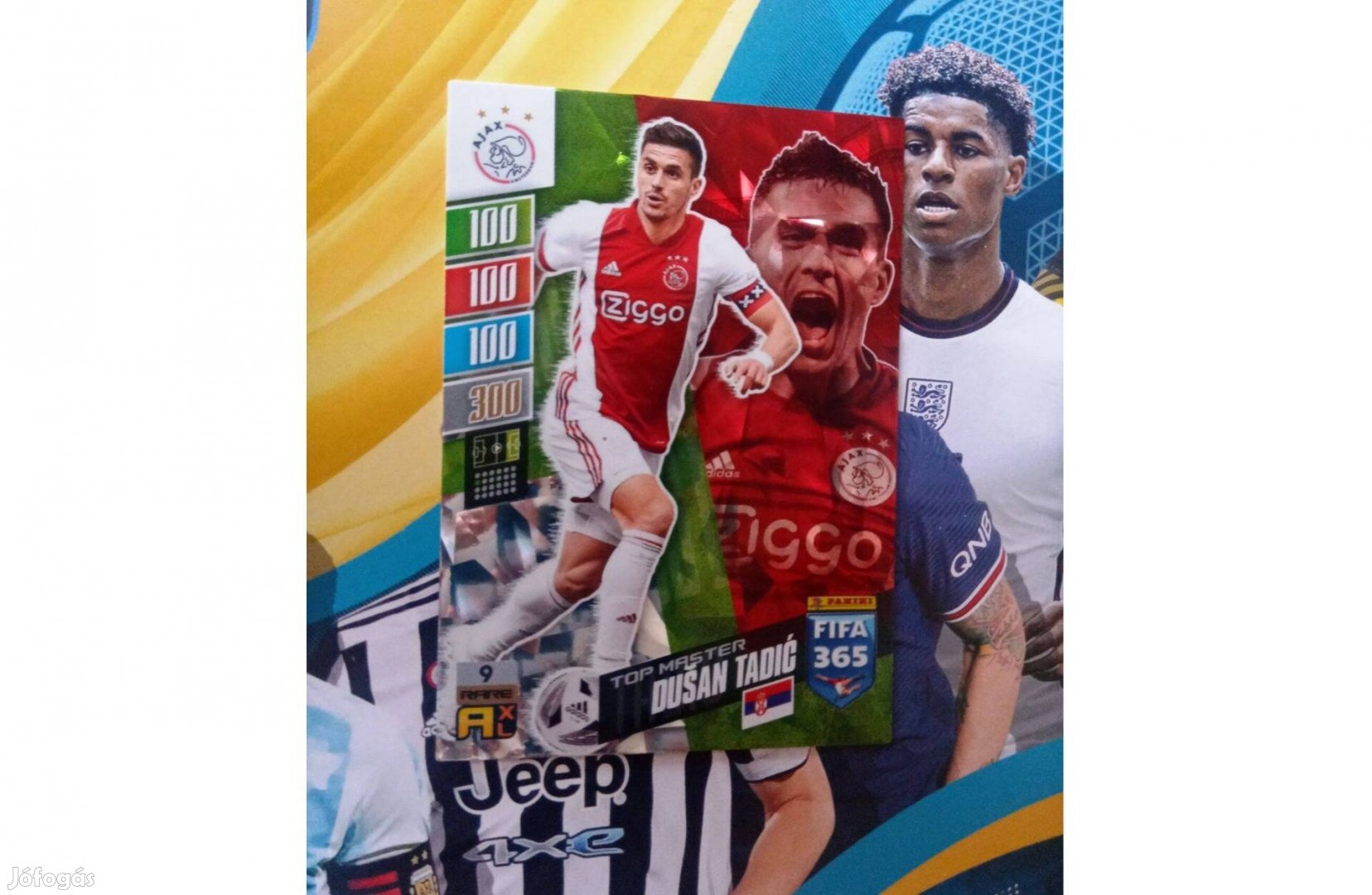 Fifa 365 2022 Adrenalyn Top Master Dusan Tadic kártya nyári akció