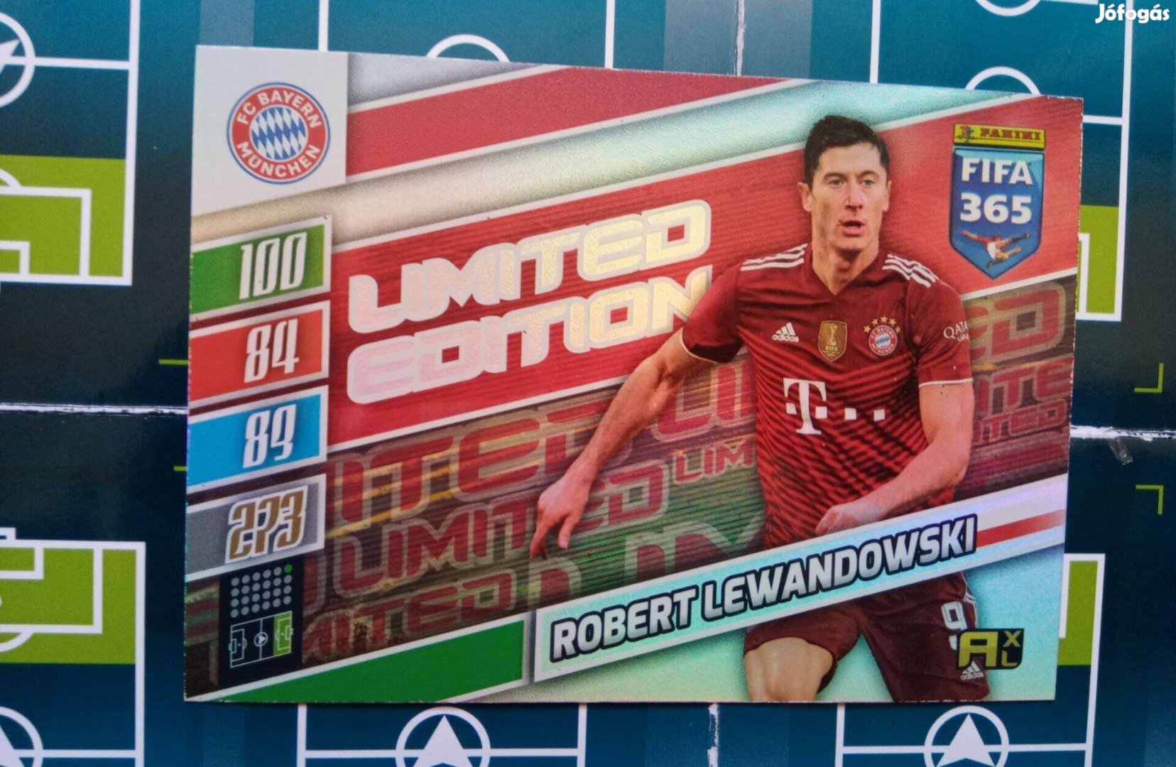 Fifa 365 2022 Adrenalyn Update Lewandowski XXL Limited
