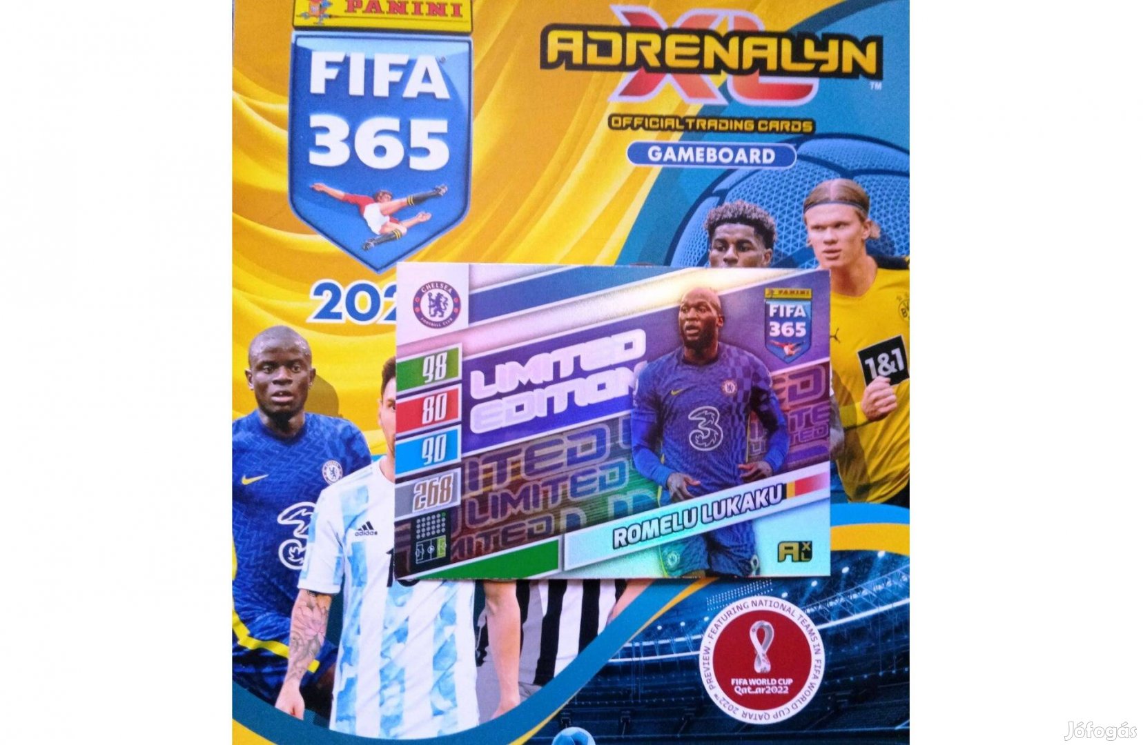 Fifa 365 2022 Update Lukaku XXL Limited focis kártya