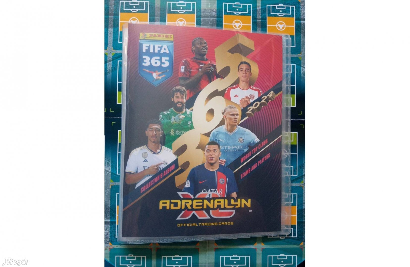 Fifa 365 2024 focis album 360 db kártyával a teljes 20 csapat Akció