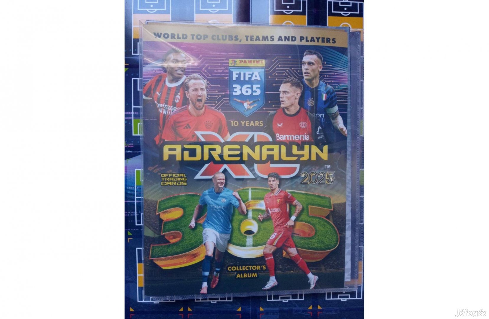 Fifa 365 2025 kártyatartó album 150 db különbőző focis kártya