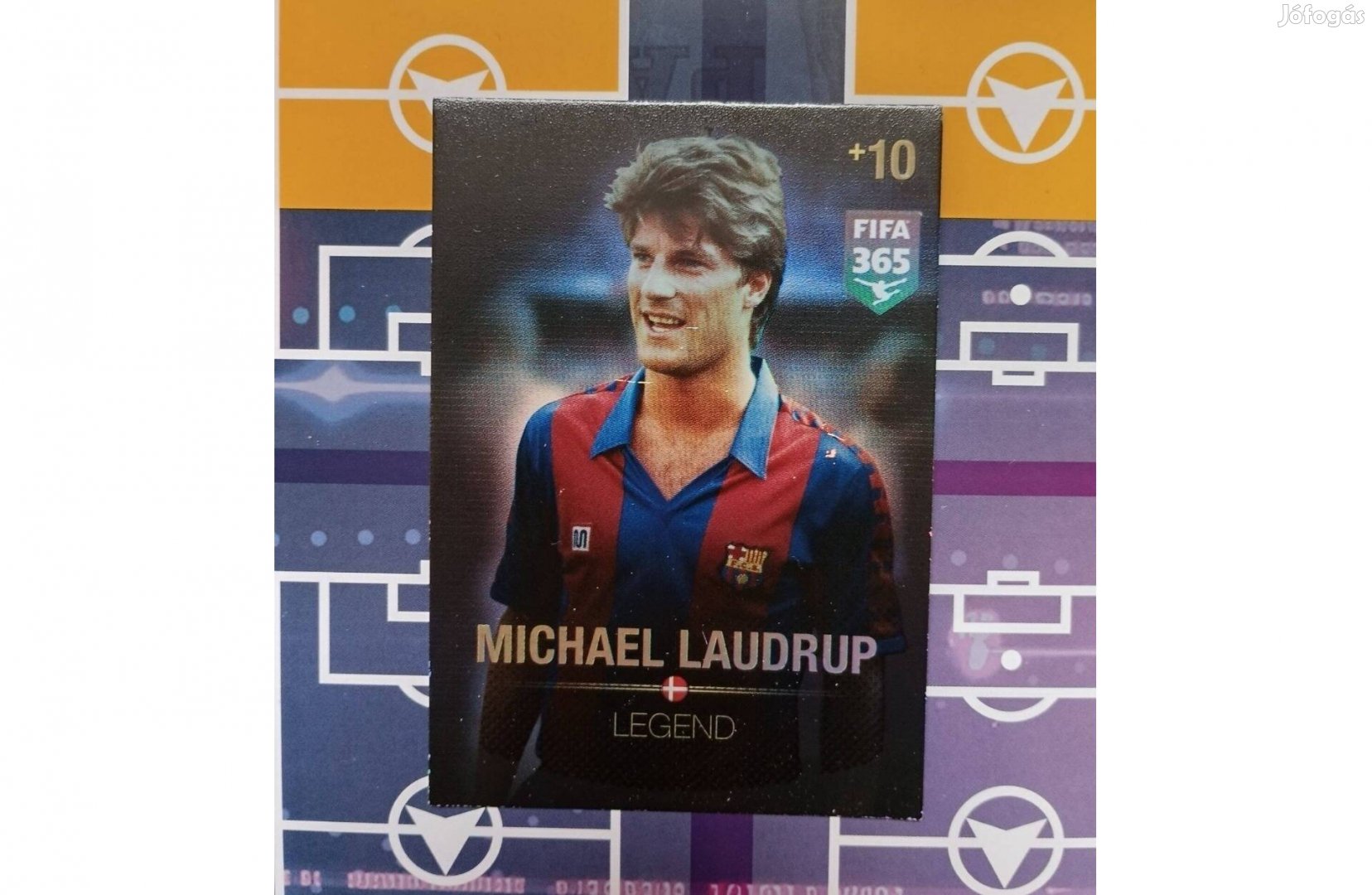Fifa 365 Adrenalyn Michael Laudrup Legend focis kártya