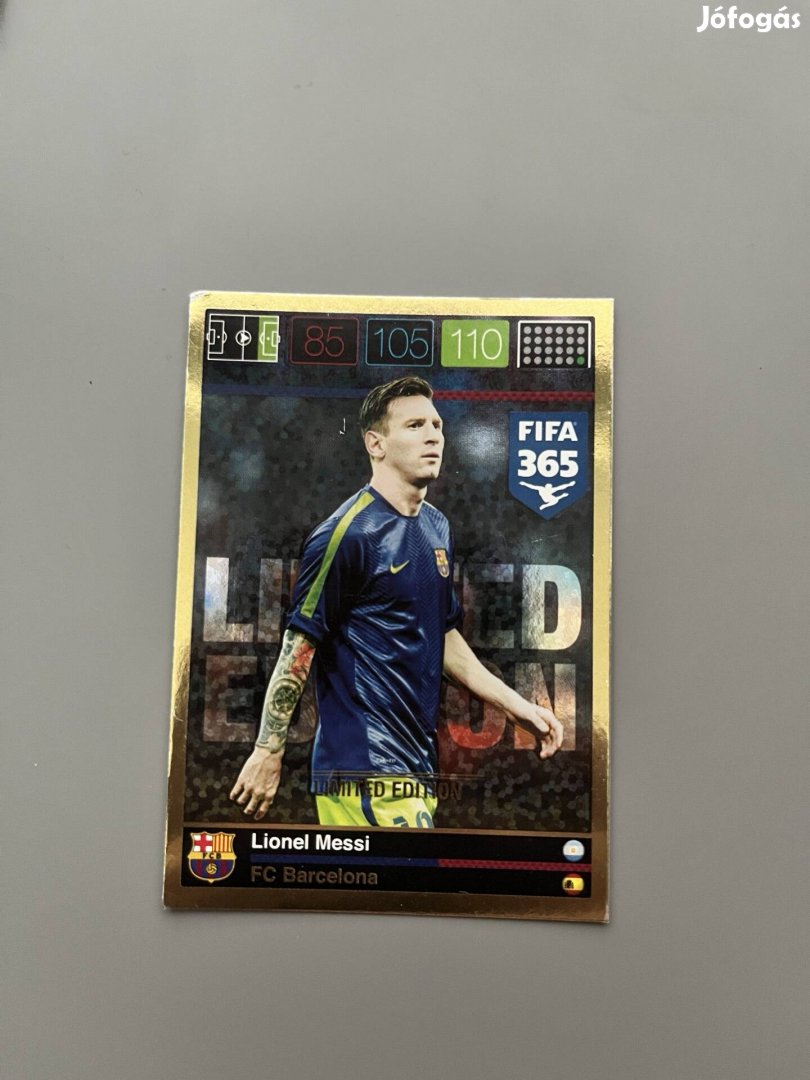 Fifa 365 - Messi - Limited Edition - focis kártya