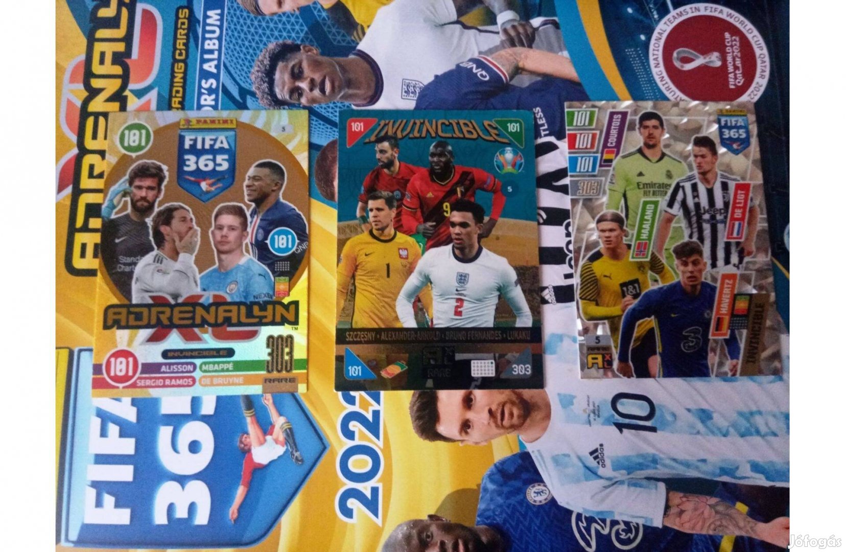 Fifa 365 és Euro 2020 Invincible focis kártya