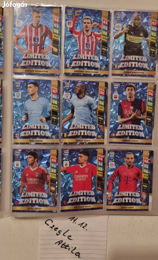 Fifa Panini 365 2025 XL Limited