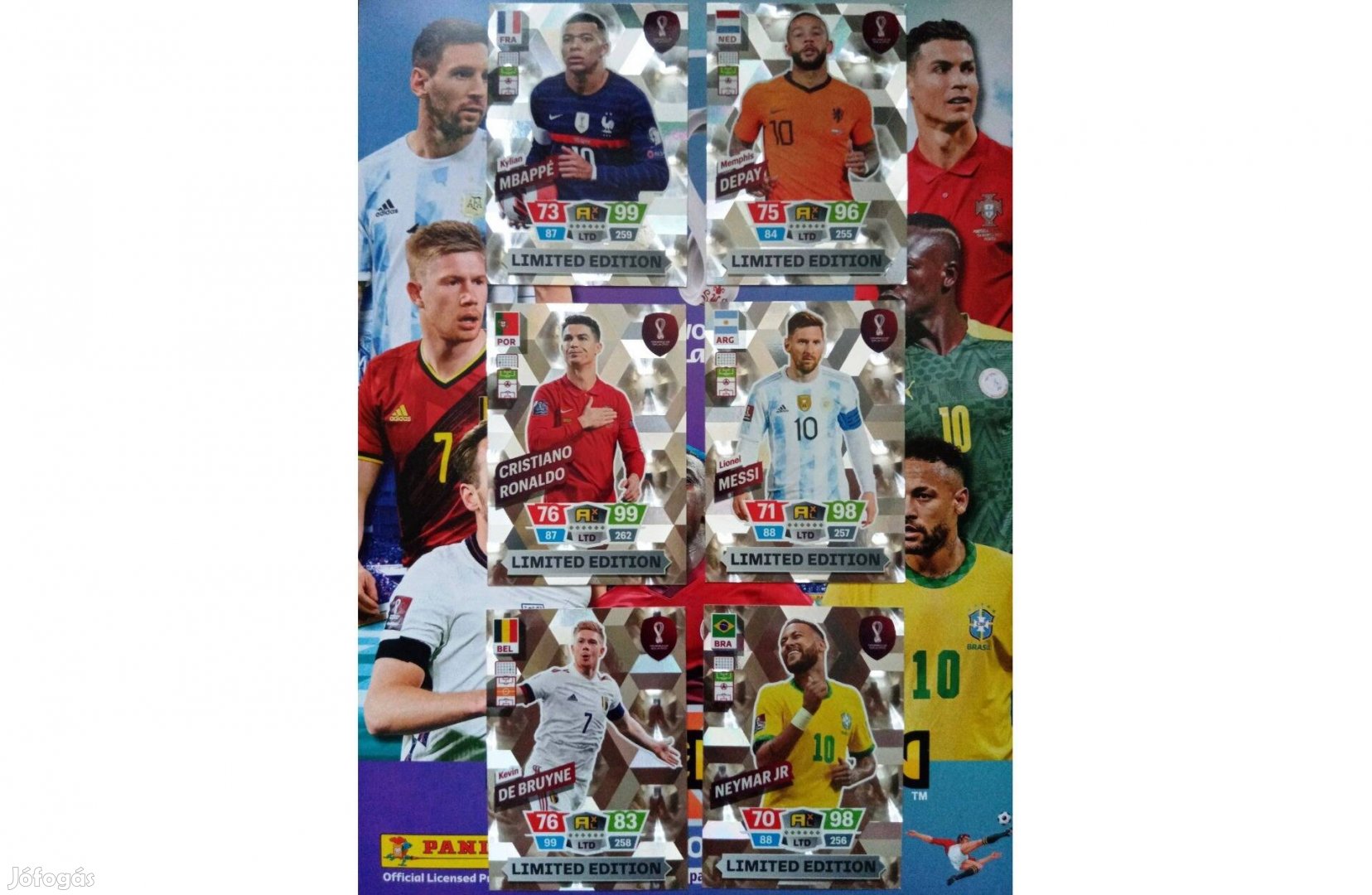 Fifa World Cup Qatar 2022 Adrenalyn XL Limited focis kártya