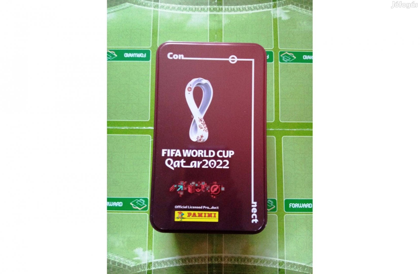 Fifa World Cup Qatar 2022 Adrenalyn XL Nagy Fémdoboz