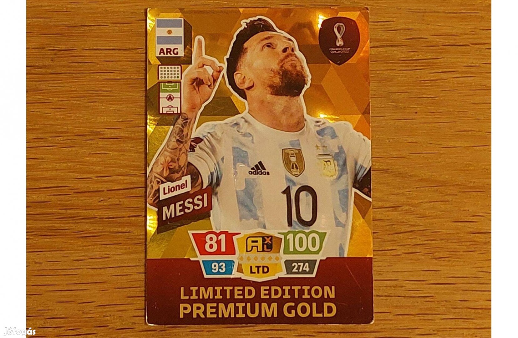 Fifa world cup 2022 Premium Gold Limited edition