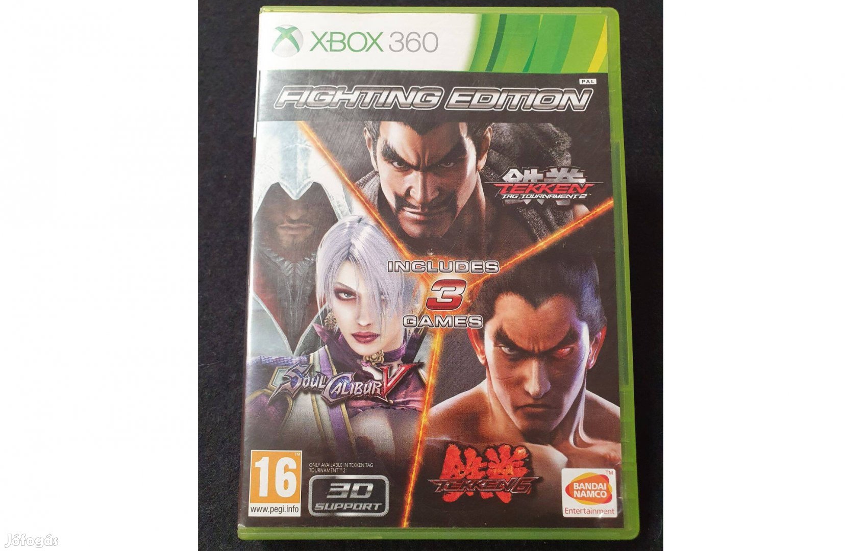 Fighting Edition Tekken Tournament 2, Tekken 6, Soul Calibur V -Xbox 3