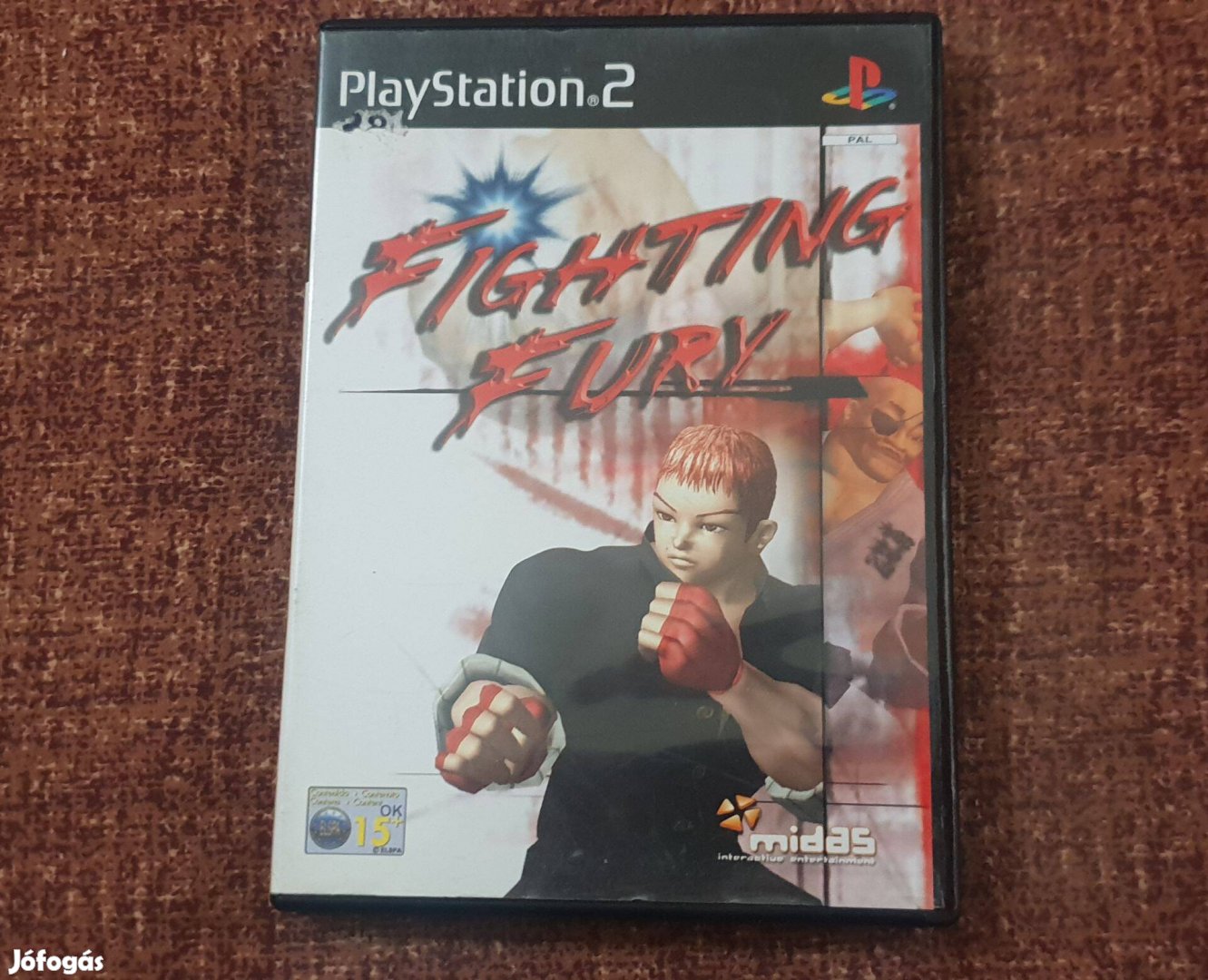 Fighting Fury Eredeti Playstation 2 lemez ( 2500 Ft )