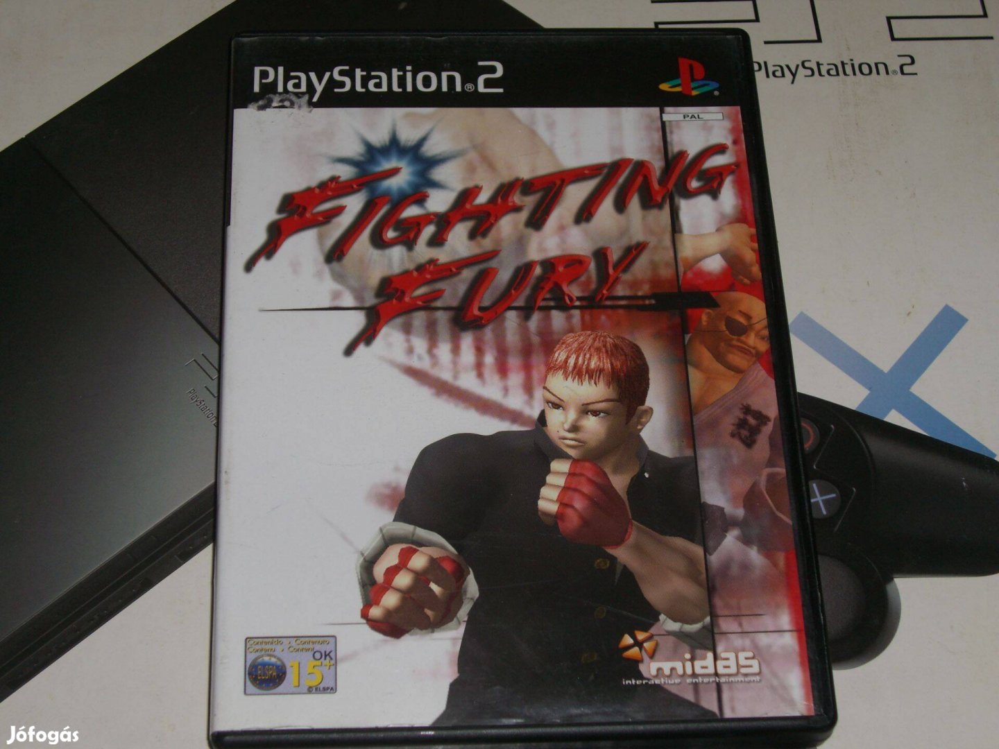 Fighting Fury Eredeti Playstation 2 lemez eladó