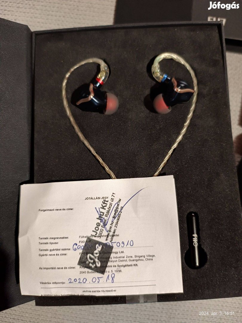 Fiio FH7 In-Ear fülhallgató