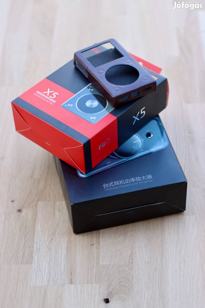 Fiio X5 II veszteségmentes lejátszó + dokkoló