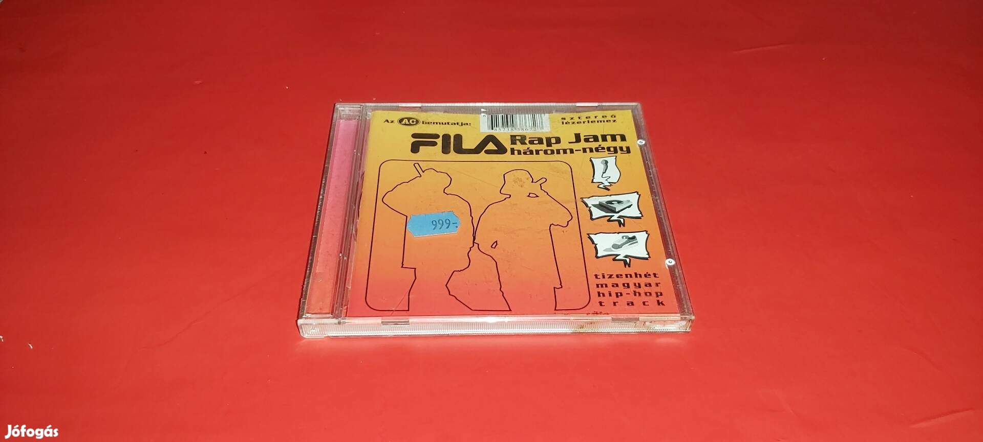 Fila Rap Jam Három-Négy Cd 2000