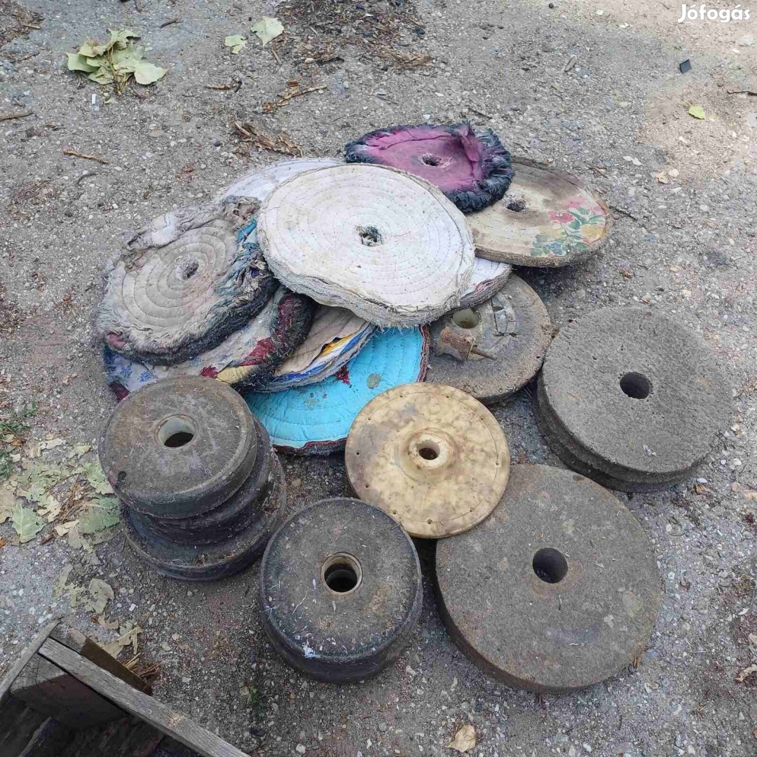 Filc és rongykorongok