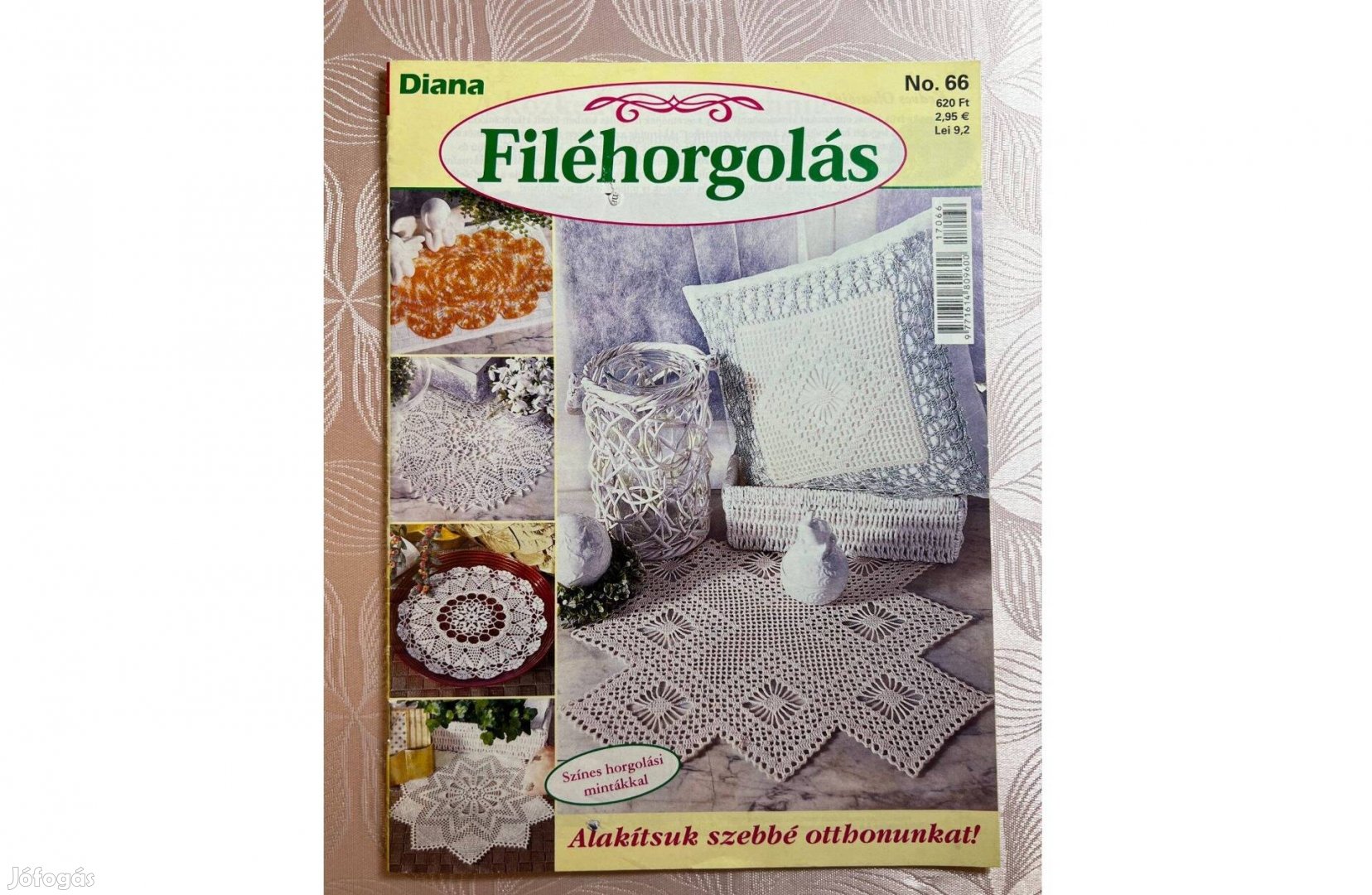 Filéhorgolt terítők és függönyök