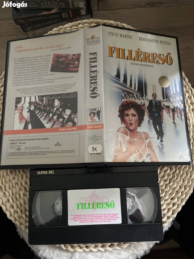 Filléreső vhs film