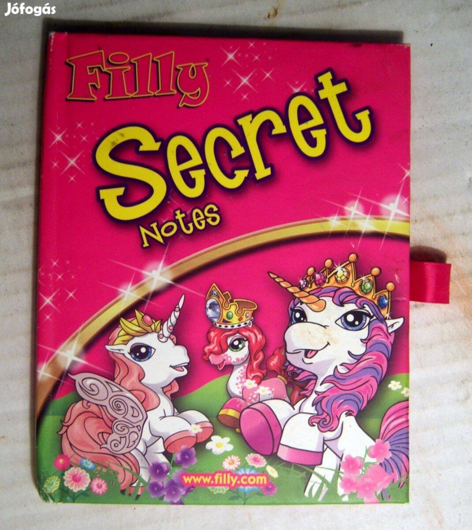 Filly Secret Notes (Simba 2012) jegyzetfüzet