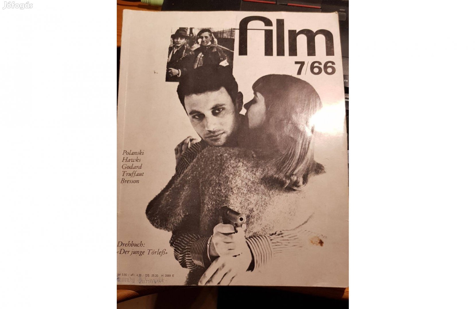 Film 7/66 német nyelvű filmművészeti folyóirat 1966-ból