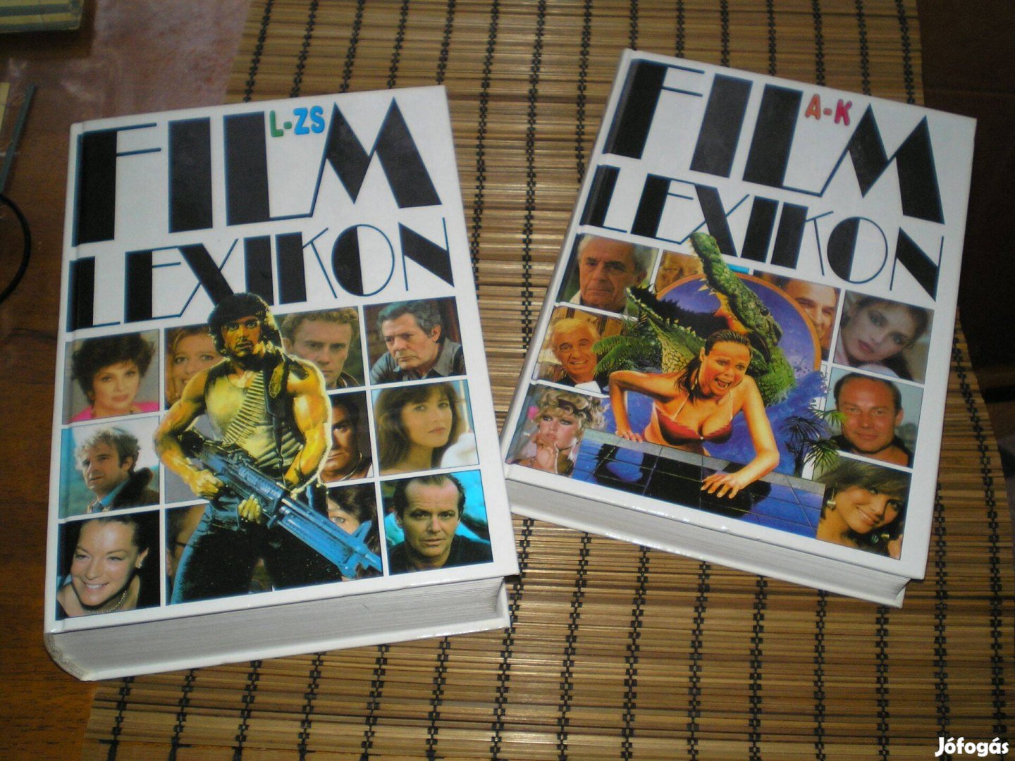Film Lexikon A-K és L-ZS-ig 2 kötet 1994-ből ár/db